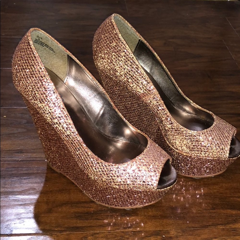 Rose Gold heels
